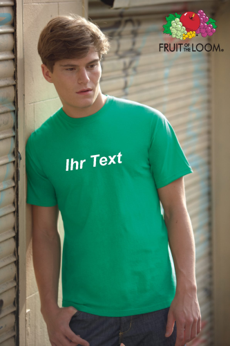 T-Shirt mit Flexfoliendruck