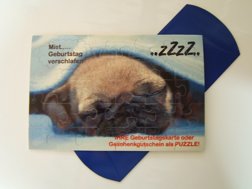 Puzzle inkl. Druck